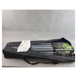 Gently Folding Canopy Shelter with Carrying Case and Instructions