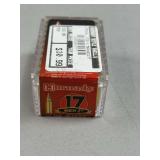 Hornady .17 Mach 2 17 Grain Rifle Ammunition Item No. 83177