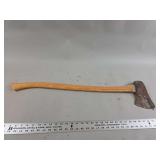 Collins Homestead Felling Axe with Genuine Collins Hickory Handle