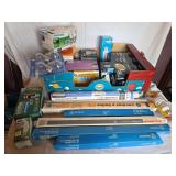 Assorted Light Bulbs and Fluorescent Tubes in Box