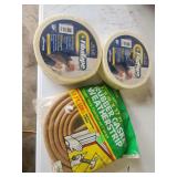 FibaTape Self-Adhesive Drywall Joint Tape and Rubber Gasket Weatherstrip