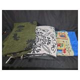 Three Decorative Blankets and Throws