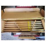 Herter's World Famous Wooden Arrows with Broadheads in Original Box
