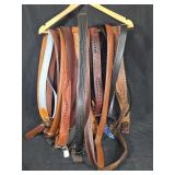Leather and Fabric Belts
