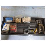 Assorted Workshop Tools, Hardware, and Dremel Rotary Tool Accessories