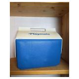 Igloo Playmate Blue and White Plastic Cooler