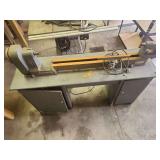 Rockwell Delta Wood Lathe Model 46-111 with Motor and Cabinet Stand