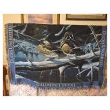 Ducks Unlimited Woven Tapestry Throw Blanket Mark Anderson Wildlife Art