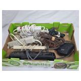 Assorted Electrical Power Strips and Extension Cords