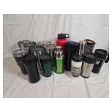 Insulated Stainless Steel Travel Mugs and Tumblers Group