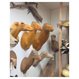 Group of Taxidermy Forms, Animal Busts