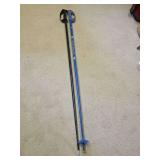 Atomic Blue and Black Ski Poles with Ergonomic Grips