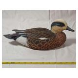 Carved Duck Decoy Hand Painted Drake Smew
