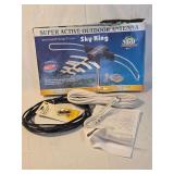 Sky King Super Active Outdoor Antenna with Coaxial Cables and Splitter