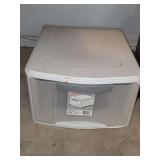 Sterilite Ultra Plastic Storage Drawer Unit