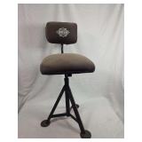 Guide Gear Field Tested Swivel Shooting Stool with Backrest and Tripod Base