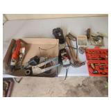 Assorted Hand and Power Tools with Accessories and Hardware