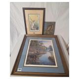 Framed Wildlife and Outdoor Prints with Signatures