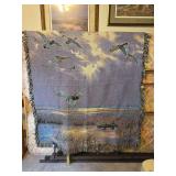 Ducks Unlimited Woven Throw Blankets, Two Pieces
