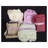 King Size Bed Sheets and Linens Assortment of Five Bundles