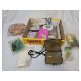 Fly Tying Materials, Fishing Hooks, Lines, and Storage Cases