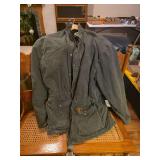 Carhartt C46MOS Green Cotton Utility Jacket Size 2XL Tall