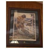 Framed Marion Anderson Signed Limited Edition Print Reload National Wild Turkey Federation