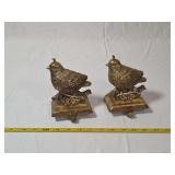 Pair of Partridge Stocking Holders
