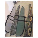 Group of Four Assorted Soft Rifle Cases