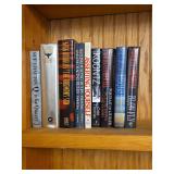 Group of Ten Hardcover Fiction and Non-Fiction Books