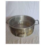 Large Aluminum Stock Pot with Dual Loop Handles