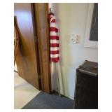 United States Flag with Pole and Finial
