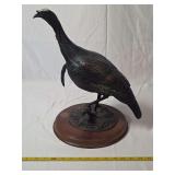 Greg O'Neal Bronze Wild Turkey Sculpture The Survivor Edition 145/2600