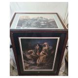 Framed Marian Anderson Prints Including First Hour and Keepin the Powder Dry with National Wild Turkey Federation Medallion
