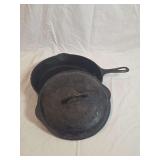 Griswold No. 7 Cast Iron Skillet with Self-Basting Skillet Cover