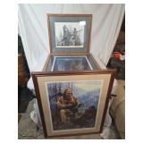 Marian Anderson Framed Limited Edition Wildlife Prints Including Hunter's Moon and Feather in Your Hat