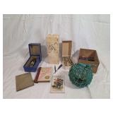Mixed Group of Novelty Items, Advertising Booklets, Tools, Puzzles, and Games