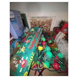 M&M Happy Lights String Lights and Handcrafted Wooden Ornaments