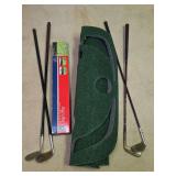 The First Tee Chip 'n Play Golf Target Set with Four Irons