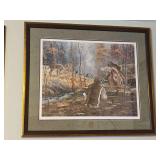 Framed Limited Edition Jack Paluh Wildlife Print 484/1500 National Wild Turkey Federation