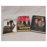Three Literary Books Including The Blind Side, The Glass Rainbow, and Brave Strong and Tender