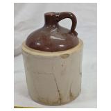 Western Stoneware Company Monmouth Illinois 2 Gallon Jug with Brown Top