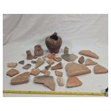 Pottery Shards and Earthenware Vessels