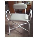 Patterson Medical Padded Shower Chair with Arms