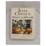 Julia Child's Menu Cookbook Hardcover Book