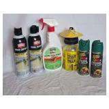 Pest Control and Insect Repellent Group including Ortho, Maggie's Farm, Victor, and Heavy Weight Woodsman