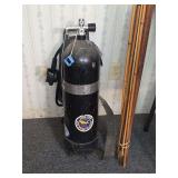Moravec Scuba Tank with Seamico Regulator and Harness