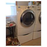 Whirlpool Duet Steam Electric Dryer Model WED6750WW0