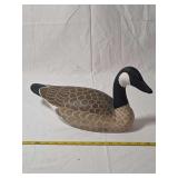 Hand Carved Canada Goose Decoy by Stan Bennett Feb 1985 Rio Vista Calif