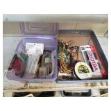 Fishing Rod Building Supplies, Thread, Laces, and Hardware Assortment